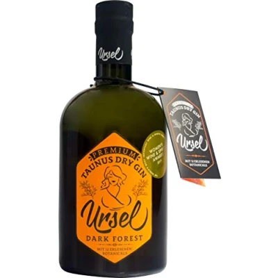 Abbildung von Premium Taunus Dry Gin&quot;Ursel&quot; Dark Forest Harmonischer Gin mit frischen Wald und Zitrusnoten London Tradition