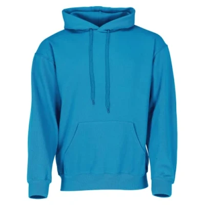 Abbildung von Fruit of the Loom Classic Kapuzen Sweat, Farbe:azurblau + GRATIS MyShirt Stoffbeutel, Größe:XL