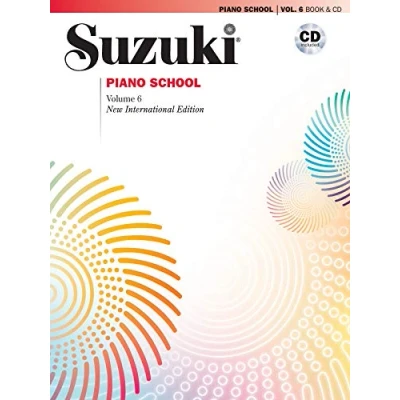 Abbildung von Suzuki Piano School New International Edition Book and CD, Volume 6: Englisch deutsch französisch spanisch
