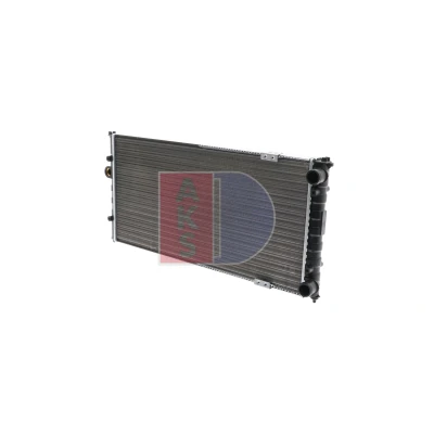 Abbildung von AKS DASIS 040400N Kühler, Motorkühlung 627 322 34 Kühlrippen mechanisch gefügt VOLKSWAGEN: Polo III Classic, Variant, Caddy 2 Kastenwagen
