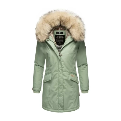 Abbildung von Navahoo Cristal Wintermantel, Damen, Größe: Small, Smokey mint
