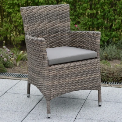Abbildung von MERXX Gartensessel &quot;Teneriffa&quot;, (Set, 2 St.), 2er Set, Polyrattan, inkl. Sitzkissen