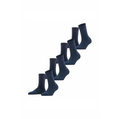 Abbildung von Esprit Solid 4PACK Socken, Damen, Größe: 36 41, Marine