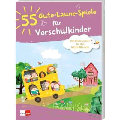 Abbildung von 55 Gute Laune Spiele für Vorschulkinder: Die besten Ideen das letzte Kita Jahr