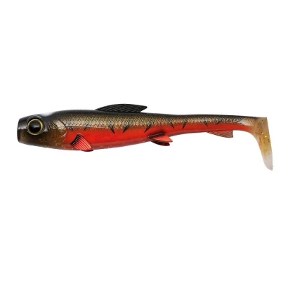Abbildung von Abu Garcia SZ McPike Softbait Red Tiger 25cm (2 Stück) Gummifisch