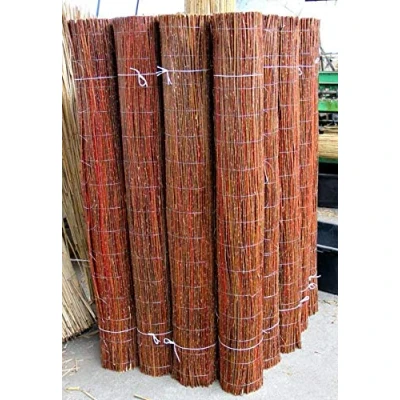 Abbildung von Lorek Weidenmatte natürlicher Sichtschutz Zaun Sichtschutzmatte Premium in 22 Größen (170 x 300 cm) · Weidenzaunmatte für Garten und Terrasse Balkon Weidenzaun