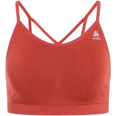 Abbildung von Odlo Damen Sport BH SEAMLESS SOFT LOW SUPPORT, cinnabar grey melange, S
