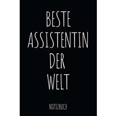 Abbildung von Beste Assistentin der Welt Notizbuch: Notizheft und Planer für die Lustiger Spruch im Soft Cover Design praktischen A5 Format 110 linierte Seiten