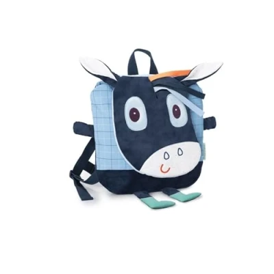 Abbildung von Lilliputiens Weicher Kinderrucksack Ignace der Esel Bequem und spielerisch mit bunten Details Perfekt für Kita Ausflüge Fördert Fantasie Ab 10 Monaten 84481