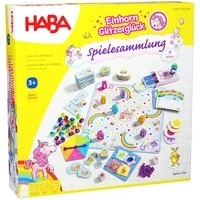 Abbildung von HABA Einhorn GLITZERGLÜCK Brettspiel für Kinder, Größe: One Size, Mehrfarbig