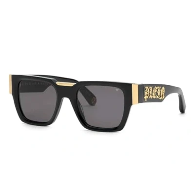 Abbildung von Sonnenbrille Philipp Plein Dark Shapes SPP044M 0722 52/21/145