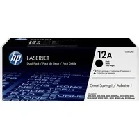 Abbildung von Dual pack! HP 12A schwarz toner 4.000 seiten Q2612AD original