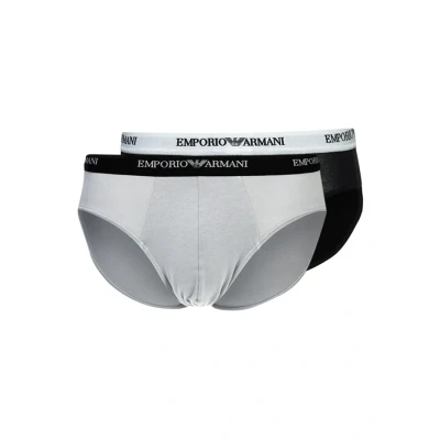 Abbildung von Emporio Armani Slip Stretch Cotton Brief (2 St) ohne störende Gesäßnaht