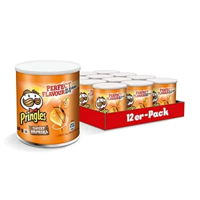 Abbildung von Pringles Paprika Crisps 40 gr. [Pack 12]