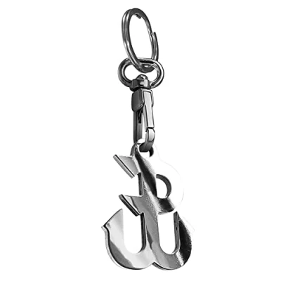 Abbildung von Avisa Schlüsselanhänger aus Edelstahl &#039;Kotwica Symbol&#039; (Silber)