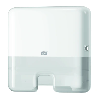 Abbildung von Tork Elevation Handtuchspender Interfold Mini H2 weiß