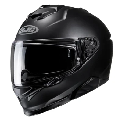 Abbildung von HJC Motorradhelm i71 Solid semi matt schwarz Integralhelm L