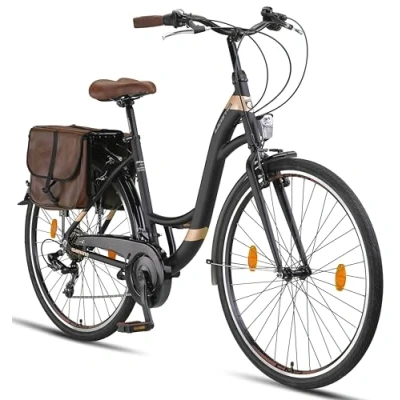 Abbildung von Licorne Bike Cityrad Stella Plus Premium City in Zoll Aluminium Fahrrad