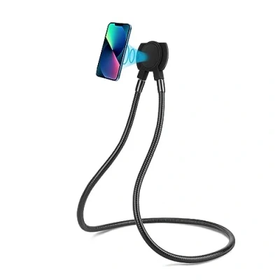 Abbildung von EightSpace Magnetischer Telefonhalter, Verstellbarer Hals Schwanenhals Handy Halter für Bett, Universal Ständer Flexibler Tablet 4&quot; 12.9&quot; Gerät