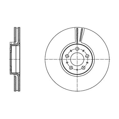 Abbildung von FEBI BILSTEIN 171503 Bremsscheibe Vorderachse 328 30 5 108 innenbelüftet beschichtet VOLVO: XC90 I