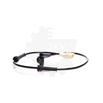Abbildung von ESEN SKV 06SKV104 ABS Sensor Hinterachse 2 polig 730mm 12V elektrisch weiß oval Male PEUGEOT: 307 Schrägheck, SW, Kombi