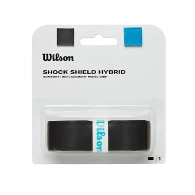 Abbildung von Wilson Padel Shock Shield Hybrid Ersatz Overgrip, Schwarz, WR8416501001