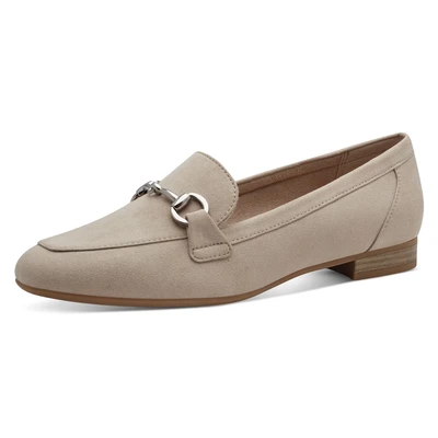 Abbildung von Marco Tozzi Slipper, Damen, Größe: 39, Dune Textil