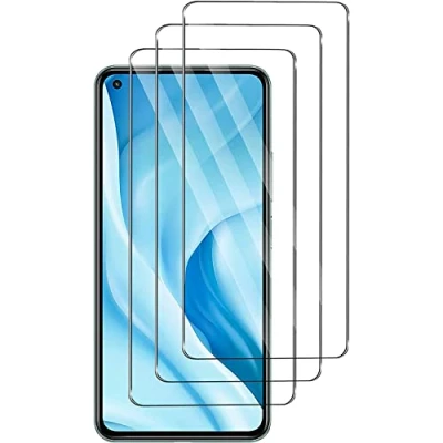 Abbildung von [3 Stück Schutzfolie Kompatibel mit Xiaomi 11 Lite 5G Panzerglasfolie, Anti Kratz, 9H Härte, Ultra Klar Schutzglas, Blasenfrei Folie, Fall Transparent Panzerglasfolie