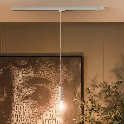 Abbildung von Arcchio Ejona Schienen Pendel weiß E27 4/15cm