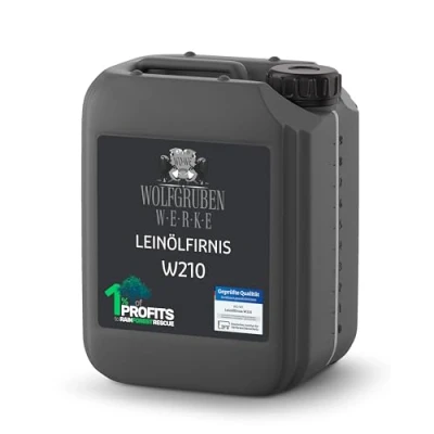 Abbildung von Leinölfirnis 10L Holzöl farblos Leinöl lebensmittelecht Holzpflegeöl W210