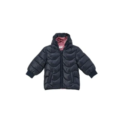 Abbildung von s.Oliver Outdoorjacke Steppjacke mit gerüschter Kapuze Paspel