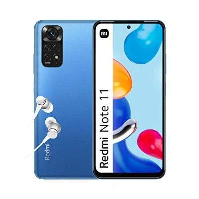 Abbildung von Xiaomi Redmi Note 11 Smartphone 128GB, 4GB RAM, Dual SIM, Twilight Blue
