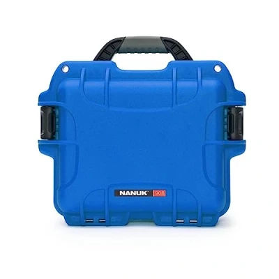 Abbildung von Nanuk 908 Wasserdichter Hartschalenkoffer Mit Plüschschaumeinlage Blau
