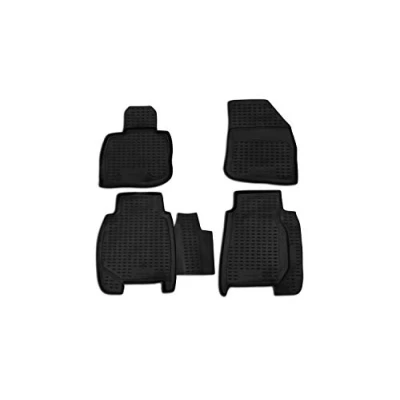 Abbildung von Element Passgenaue Premium 3D Gummimatten Fussmatten passend für Honda Civic, Mk8 VIII, 2005 2012, Schrägheck, 4 TLG.