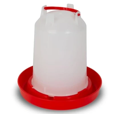Abbildung von EBERTH Geflügel Hühnertränke mit 1,5 L Kapazität, Geflügeltränke, Wassertränke, Automatische Wasserspender, PP Copolymer, Zubehör für landwirtschaftliche Betriebe, Tragegriff
