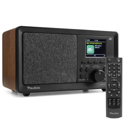 Abbildung von Audizio Padova Retro DAB Radio mit Bluetooth und USB/ MP3 Player