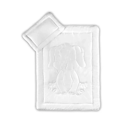 Abbildung von Babybettdecke, Sommer Baby Kinder Bettenset Hündchen 100x135 cm, KiGATEX, Füllung: 100% Polyester Klimafaser