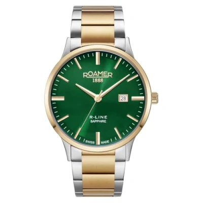 Abbildung von Roamer Herren Armbanduhr R Line Classic 43 mm Armband Edelstahl 718833 48 75 70