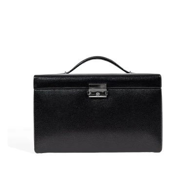 Abbildung von FRIEDRICH 23 Schmuckkasten Leder Classico Schwarz Limited Edition