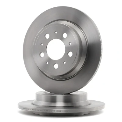 Abbildung von DELPHI BG3515 Bremsscheibe 288 12 5 voll geölt unbehandelt ohne Radlager, ABS Sensorring VOLVO: S60 I, V70 2, I