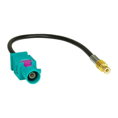 Abbildung von tomzz Audio 1500 049 Fakra (M) Antennenadapter Stecker auf MCX DAB+ Antenne Box
