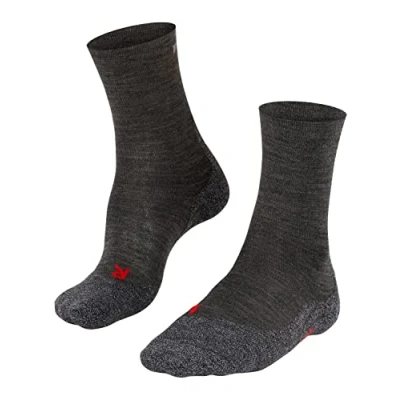 Abbildung von Falke TK2 Explore Sensitive Trekking Functional SOFT TOP Mediumcushioned Sportsocken, Herren, Größe: 46/48, Asphalt mel. (3180)