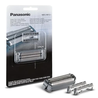 Abbildung von Panasonic WES9012Y1361 Ersatzklingen und Scherfolie für Elektrorasierer ES RT81, RT51, RT31 &amp; RL21, Kombipack, 3 Klingen System, fortschrittlicher japanischer Edelstahl, wasserdicht