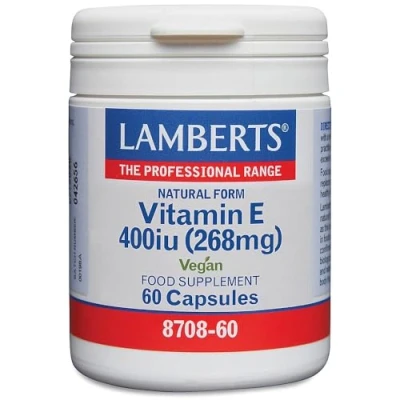 Abbildung von Lamberts Vitamin E 400IE Natural (60 VCaps) Nur