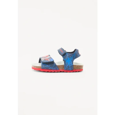 Abbildung von Geox Marvel Spiderman Riemensandalette für Kinder, Größe: 25, Navy/red Schuhe