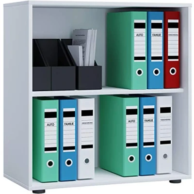 Abbildung von VCM Aktenregal Holz Büro Regal Bücher Ordner Lona 2f, 1 tlg.