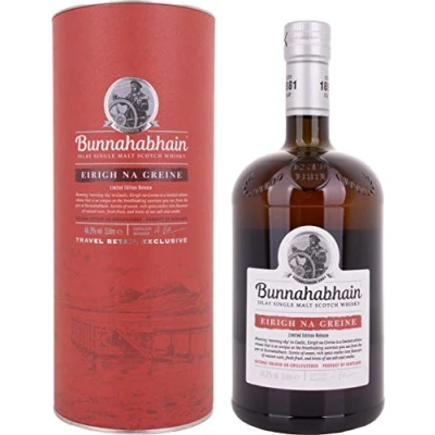 Abbildung von Bunnahabhain EIRIGH NA GREINE Islay Single Malt Scotch Whisky 46,3% Vol. 1l in Geschenkbox