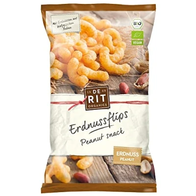 Abbildung von De Rit Erdnuss Flips 125 g 12er Pack