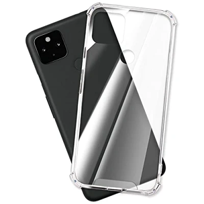 Abbildung von mtb more energy® Case Soft Armor kompatibel mit Google Pixel 4a 5G (6.2&#039;&#039;) Anti Shock Verstärkung 1,5mm TPU Schutz Hülle Cover Tasche Handyhülle
