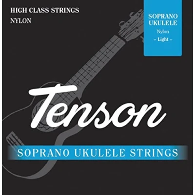 Abbildung von GEWA TENSON Sopran Ukulele Saiten Satz, Black Nylon, Stärke .022 .032